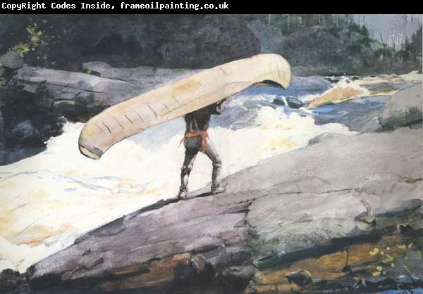 Winslow Homer The Portage (mk44)